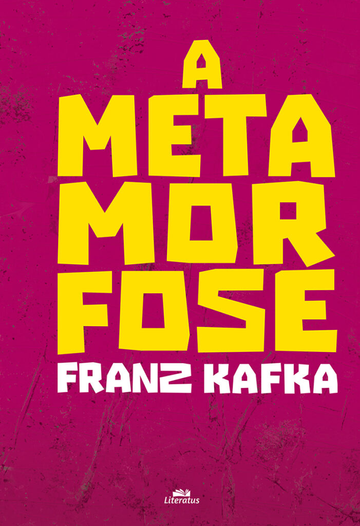 Capa do livro A Metamorfose, de Franz Kafka