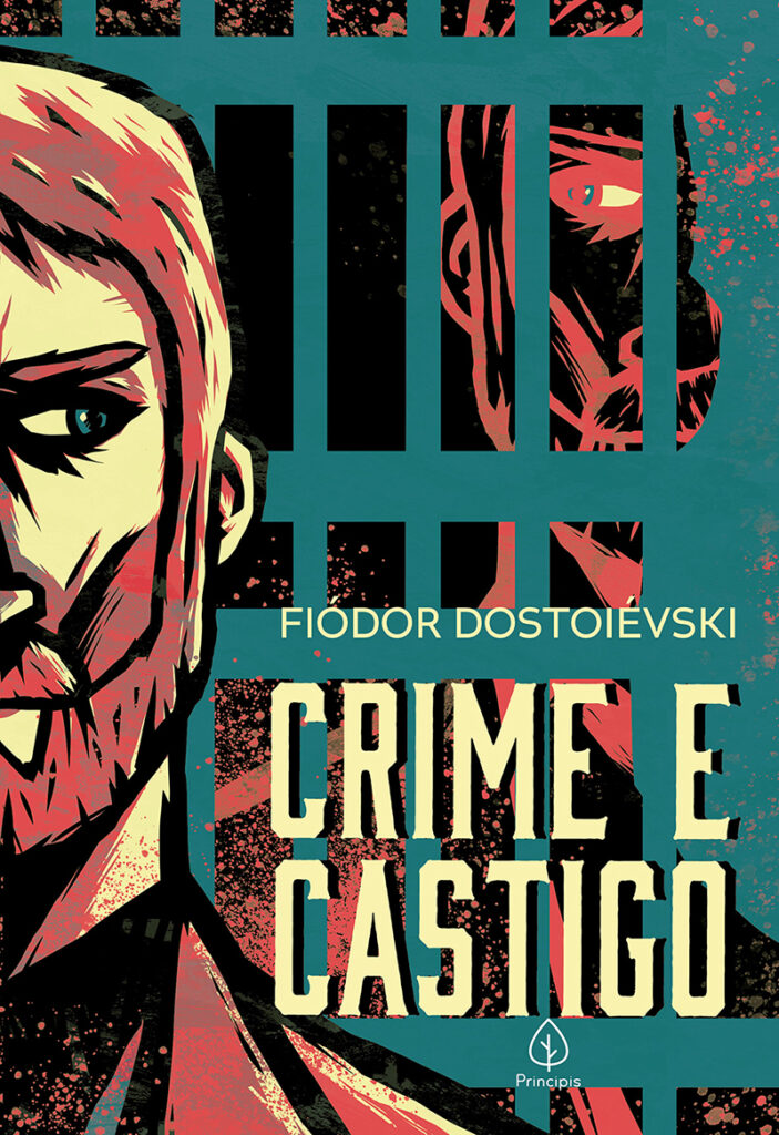 Capa do livro Crime e Castigo, de Fiódor Dostoiévski