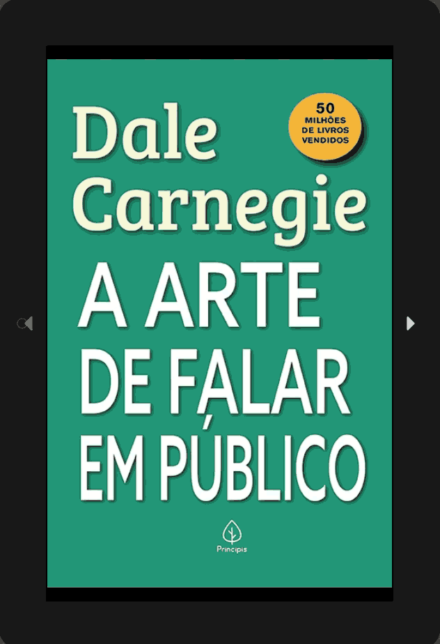 Ebook A Arte de Falar em Público, por Dale Carnegie